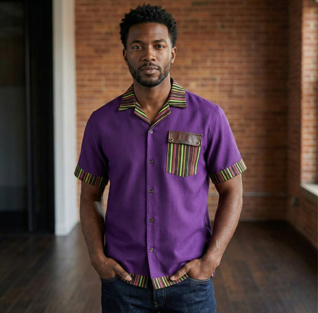 FUFUA Vanguard Kente Shirt -  VG Kente 9