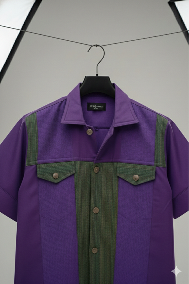 FUFUA Vanguard Kente Shirt - VG Kente 15