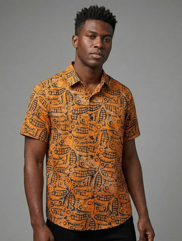Heritage Batik Tops Mans HBT4